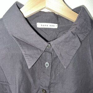 Hana San 100% cotton Grey Shirt/tunic